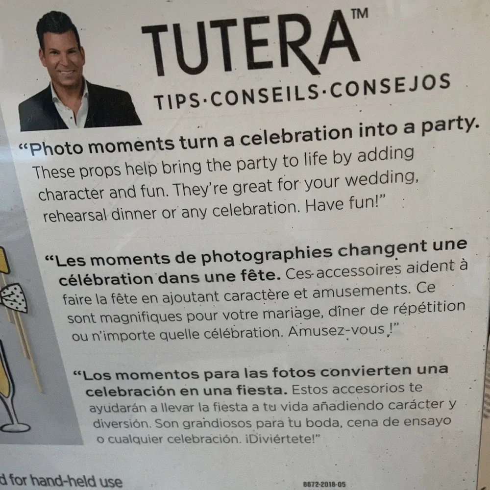 DAVIDTUTERA PHOTO PROPS 56PC NWT